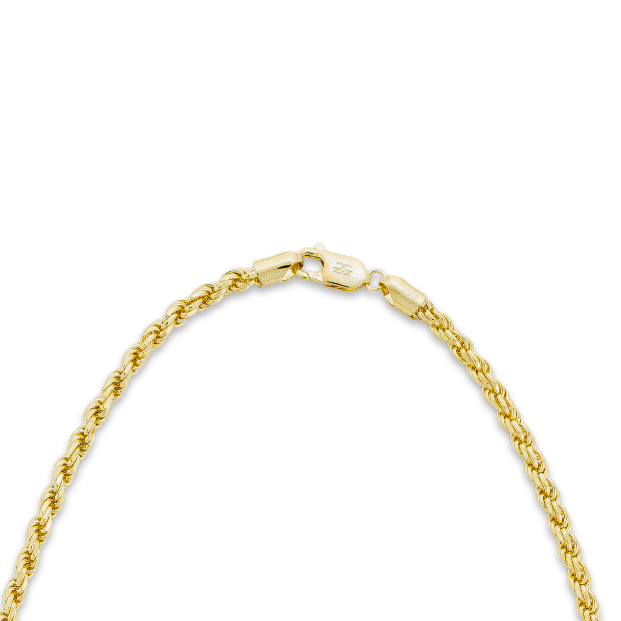 Italian Vermeil Rope Chain