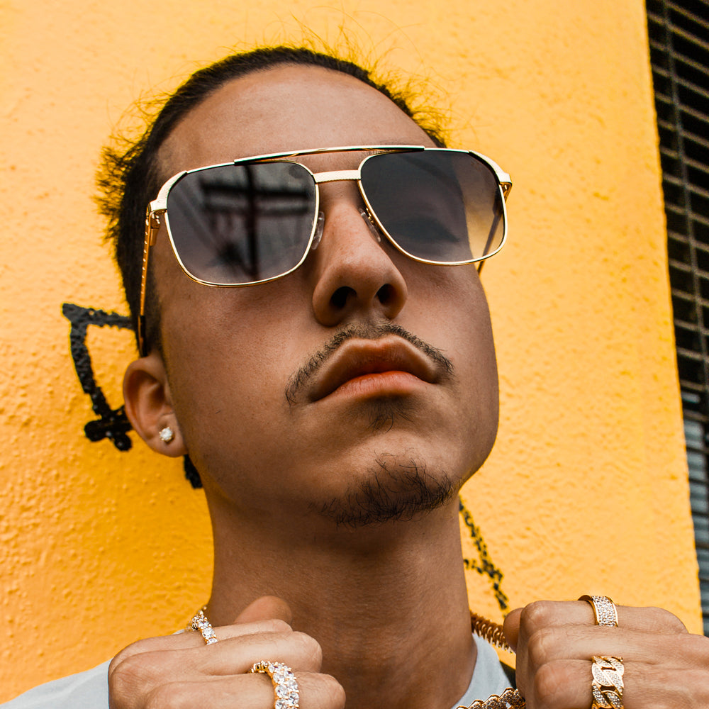 HADES MEN'S SUNGLASSES THE GOLD GODS