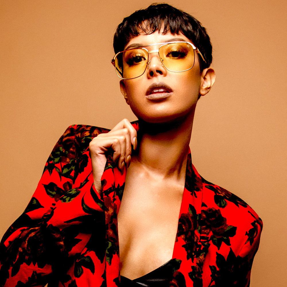 Hades Women's Sunglasses The Gold Goddess