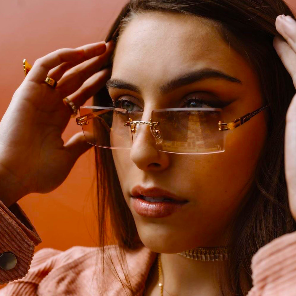 Helios Square Frame Women's Sunglasses