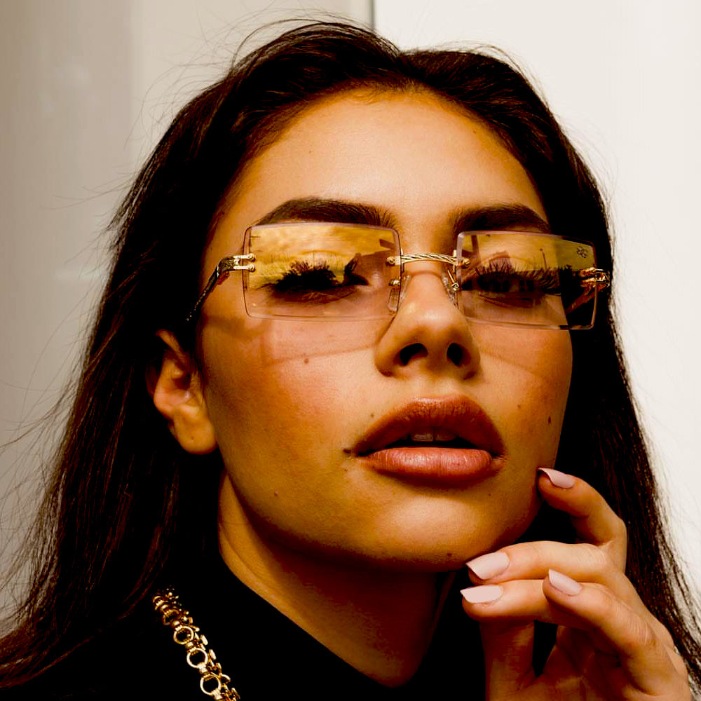 Helios Square Frame Women's Sunglasses