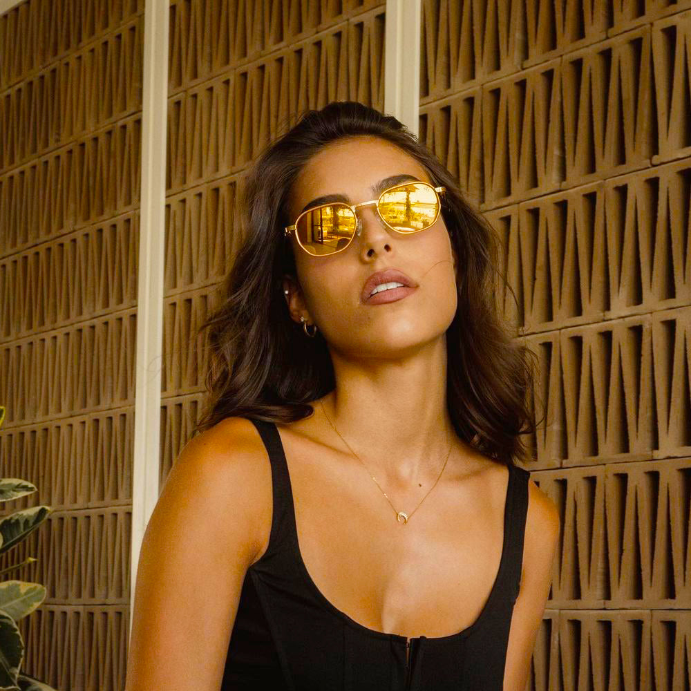 Hermos Women's Sunglasses The Gold Goddess