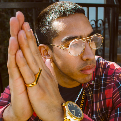 LUMINARIES MEN'S SUNGLASSES THE GOLD GODS