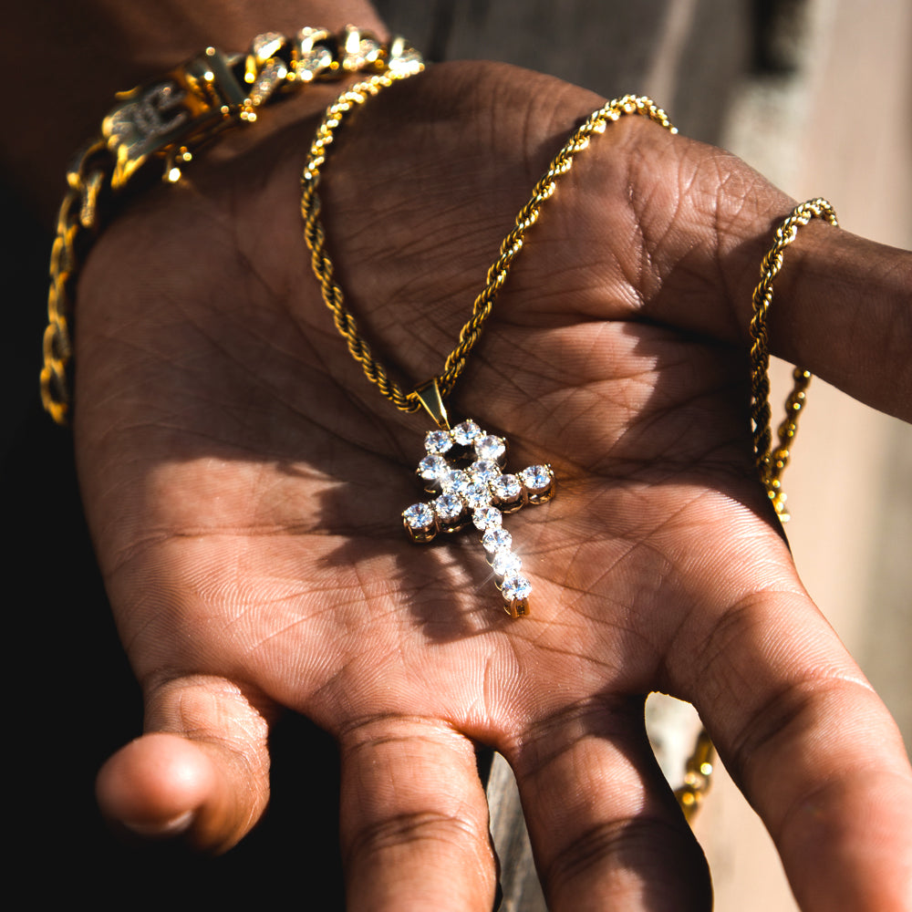 Gold Gods Micro Diamond Cuban Link Micro Choker Chain