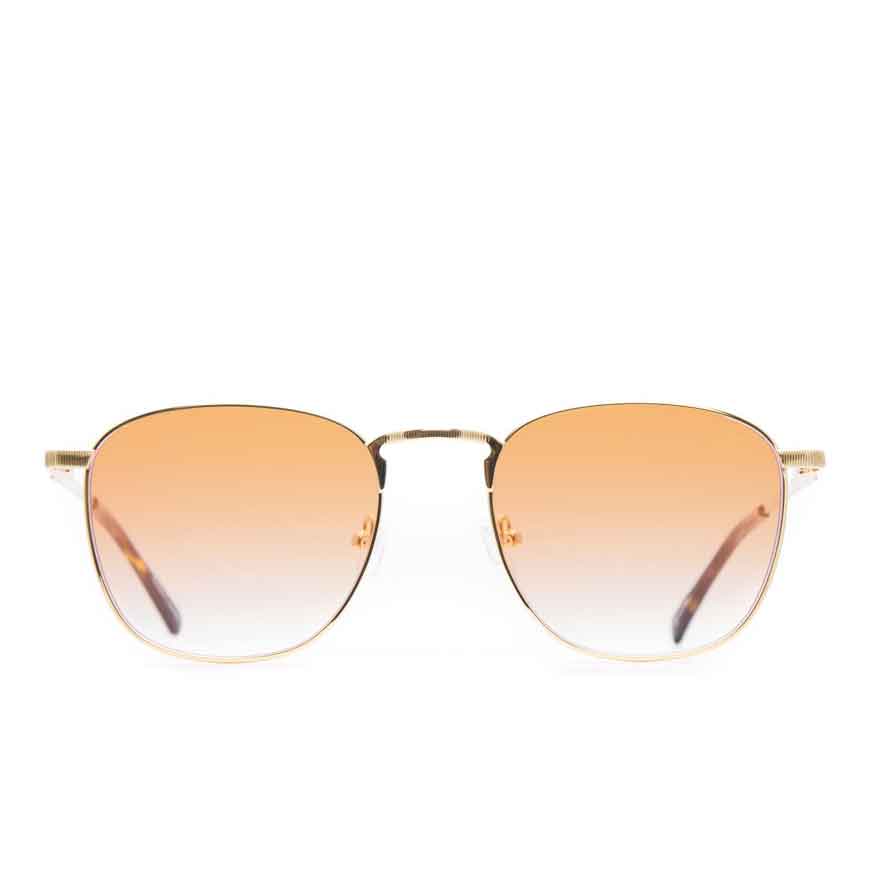 Athena Sunglasses The Gold Gods orange gradient
