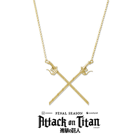 Attack On Titan Crossing Swords