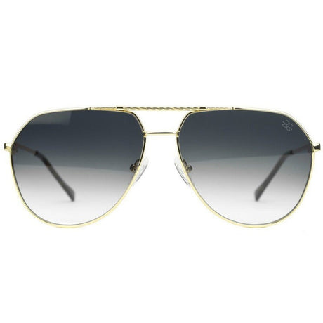 Escobar Designer Sunglasses The Gold Goddess Black Gradient