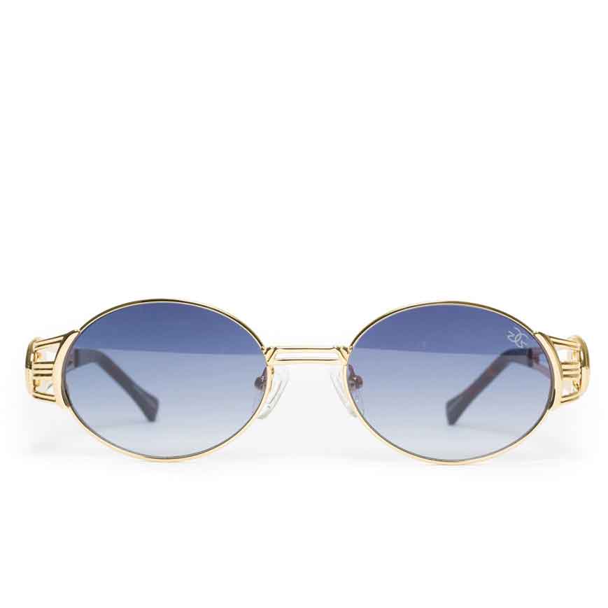 Ethos Sunglasses The Gold Gods Blue Gradient