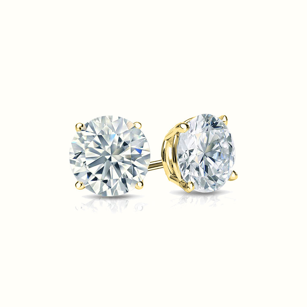 Vermeil Diamond Buttercup Earrings The Gold Gods