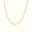 Men's Vermeil Herringbone Chain The Gold Gods