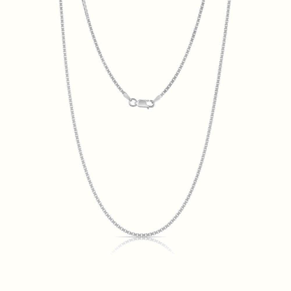 Women's Silver Box Chain The Gold Goddess Women’s Jewelry By The Gold Gods