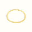 Women's Vermeil Herringbone Bracelet 4mm The Gold Goddess Women’s Jewelry By The Gold Gods