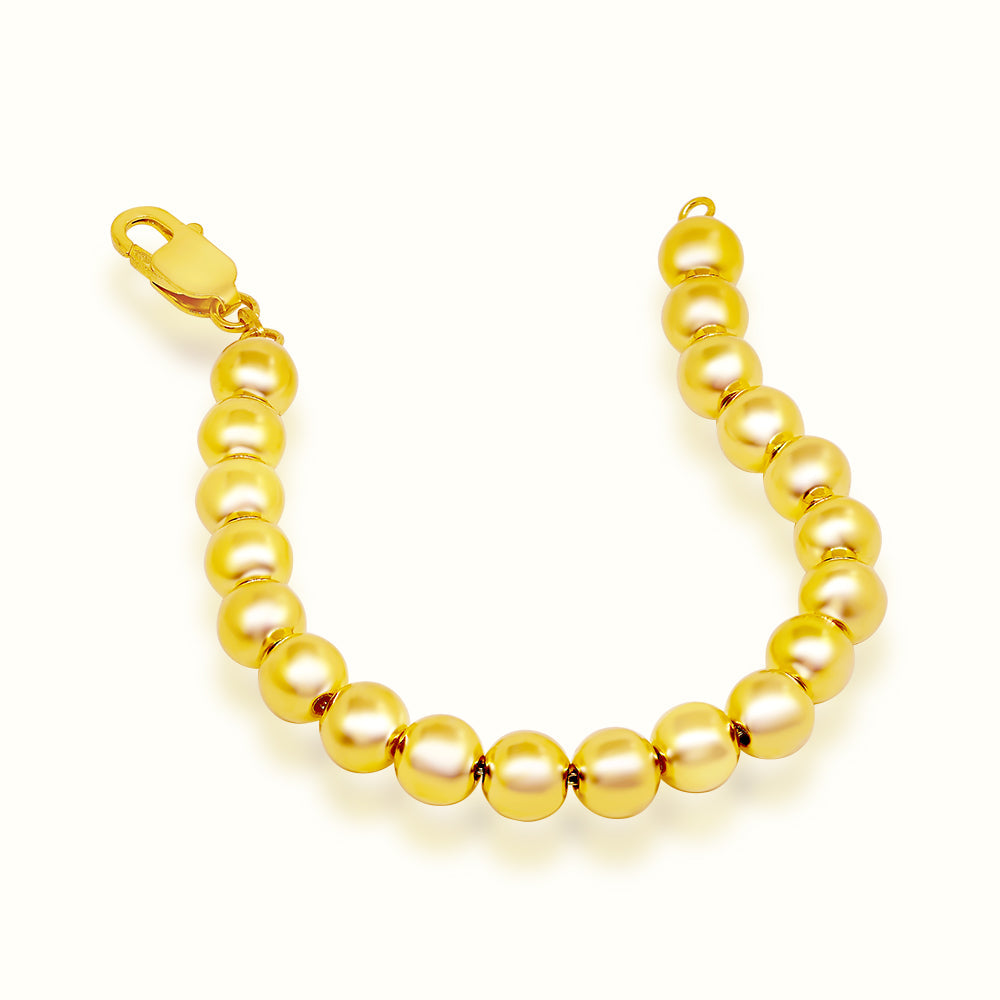 Women's Vermeil Beaded Bracelet