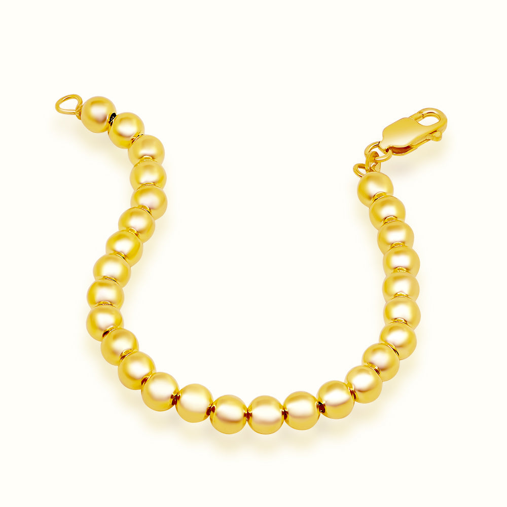 Women's Vermeil Beaded Bracelet