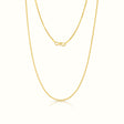 Women's Vermeil Box Chain The Gold Goddess Women’s Jewelry By The Gold Gods