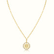 Women's Vermeil Core Diamond North Star Necklace Pendant The Gold Goddess Women’s Jewelry By The Gold Gods