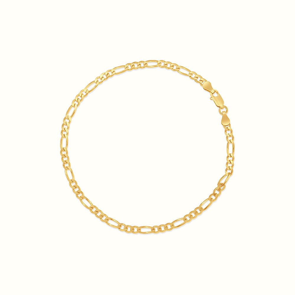 Women's Vermeil Figaro Anklet The Gold Goddess Women’s Jewelry By The Gold Gods