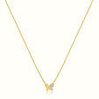 Women's Vermeil Gold & Diamond Butterfly Necklace Pendant The Gold Goddess Women’s Jewelry By The Gold Gods