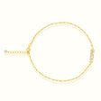 Women's Vermeil Hope Anklet The Gold Goddess Women’s Jewelry By The Gold Gods