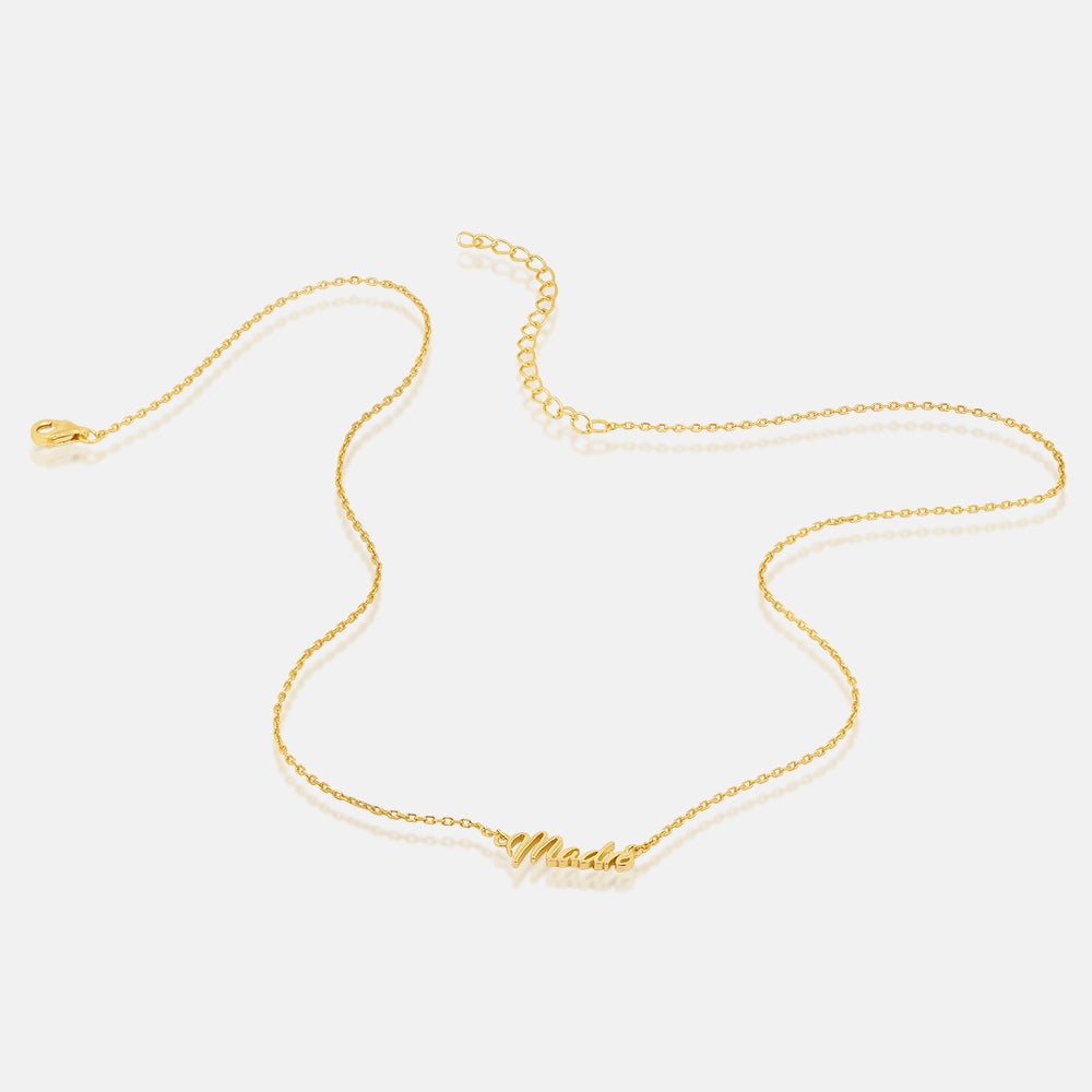 Women's Vermeil Madre Necklace The Gold Goddess Women’s Jewelry By The Gold Gods