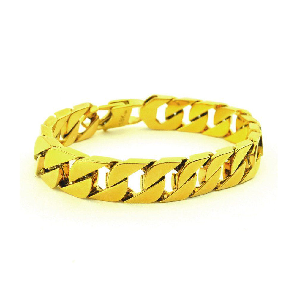 The Gold Gods Z Link Cuban Bracelet