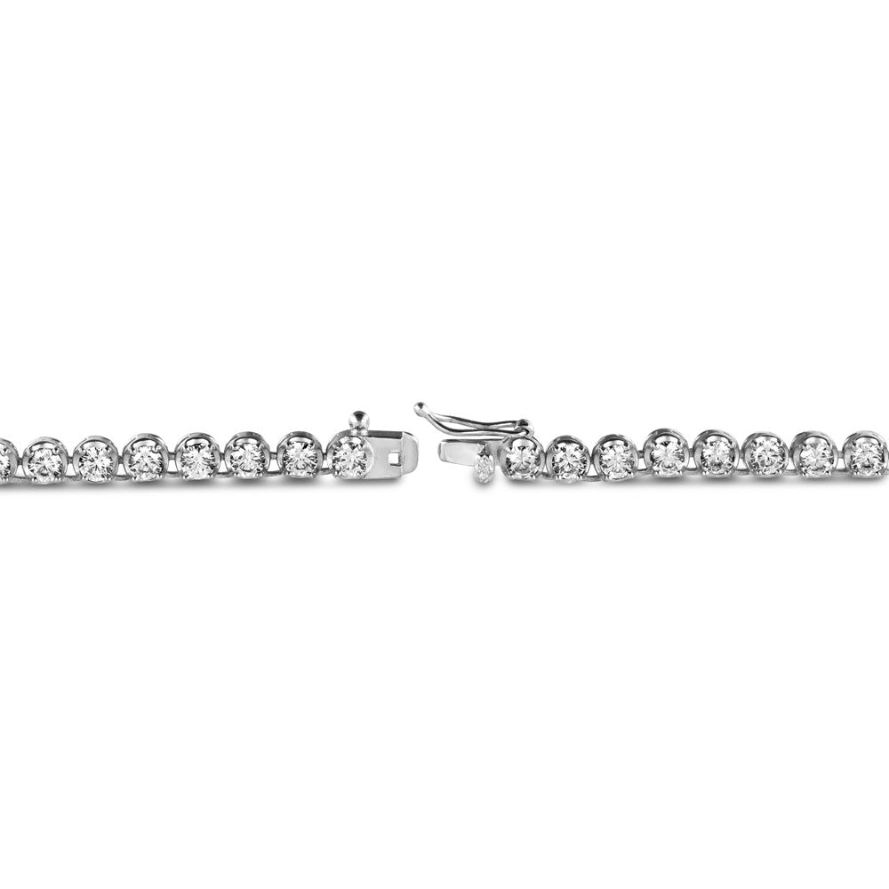 Diamond Buttercup Tennis White Gold Chain in White Gold The Gold Gods lifestyle look 3