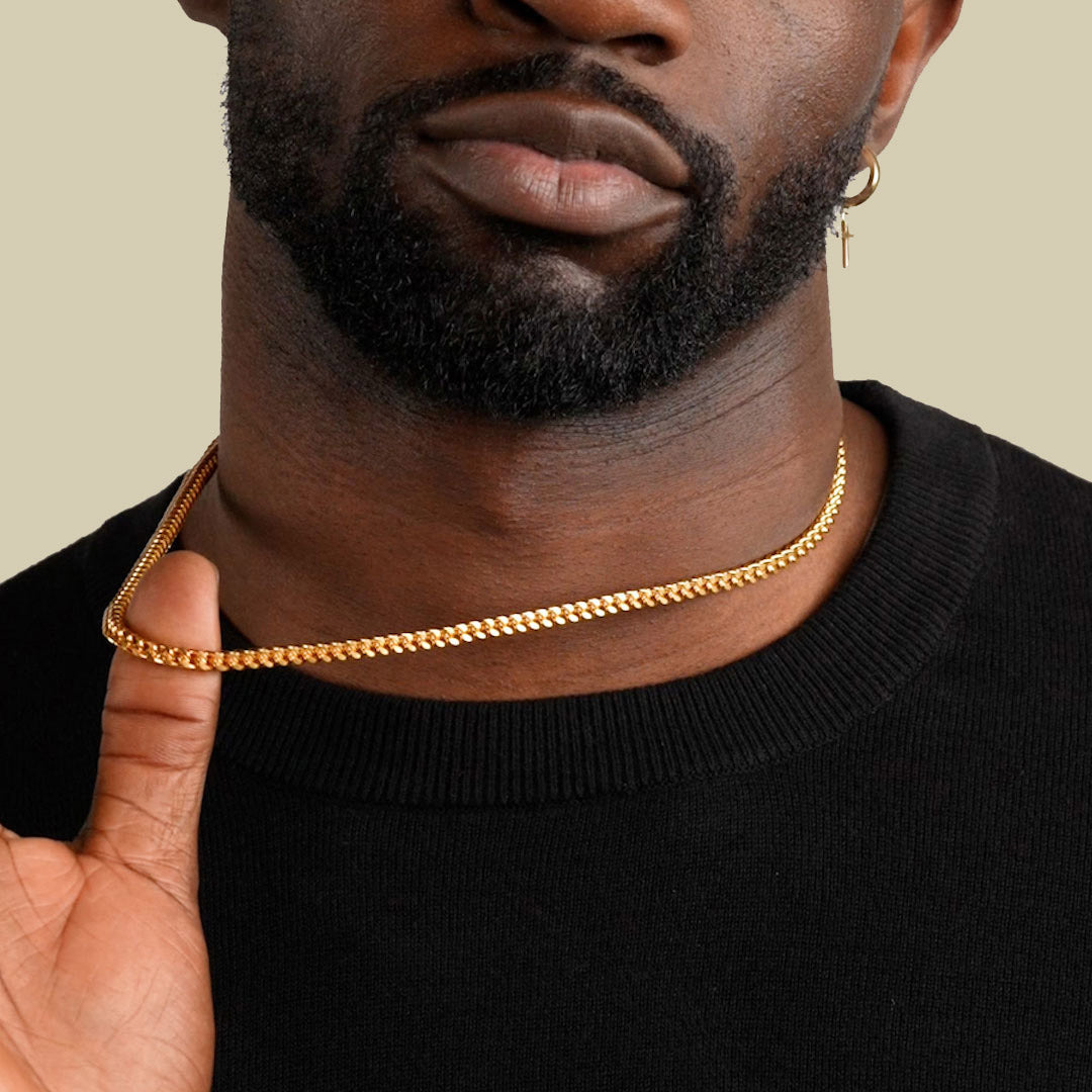 Franco Gold Chain 4mm The Gold Gods 22 inch 4