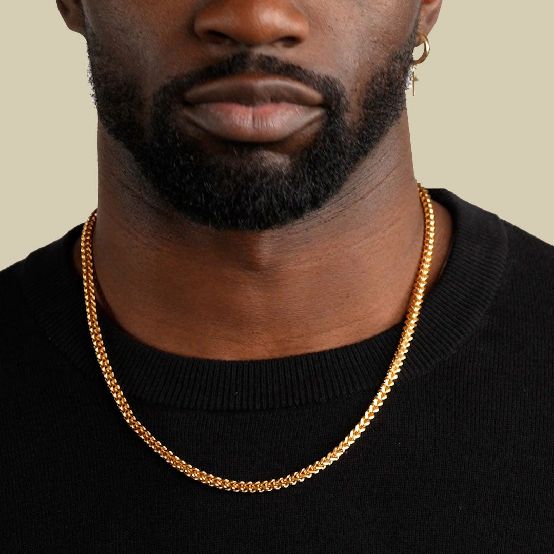 Franco Gold Chain 4mm The Gold Gods 22 inch 2