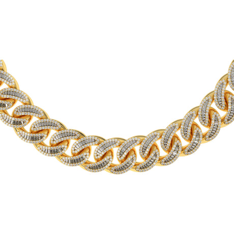 DIAMOND-BAGUETTE-CUBAN-LINK-CHAIN-front-view-gold-chain-gold-gods-mens-jewelry
