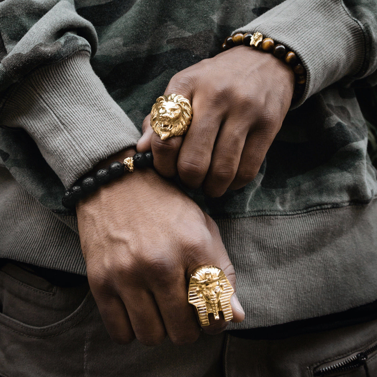 pharaoh-head-ring The Gold Gods