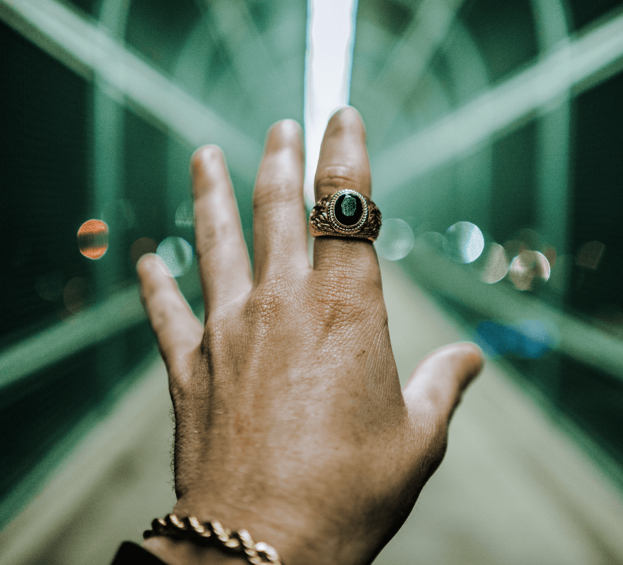 Gold Aura Onyx Ring The Gold Gods