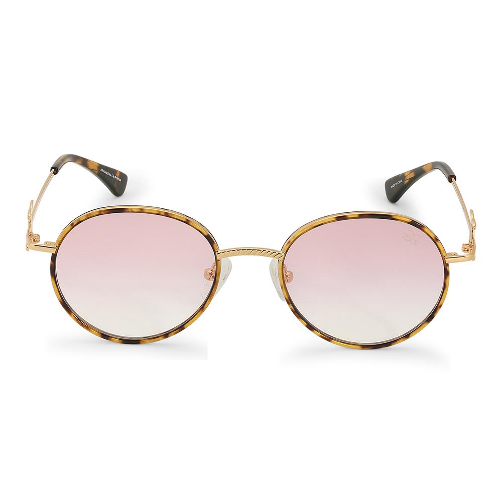 IRIS - SHINY GOLD + G15 GRADIENT SUNGLASSES