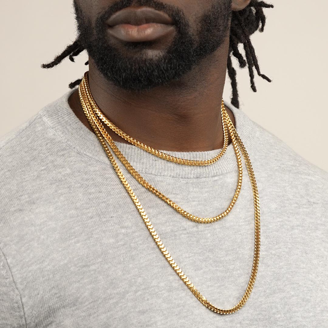 Franco Gold Chain 4mm The Gold Gods all lengths