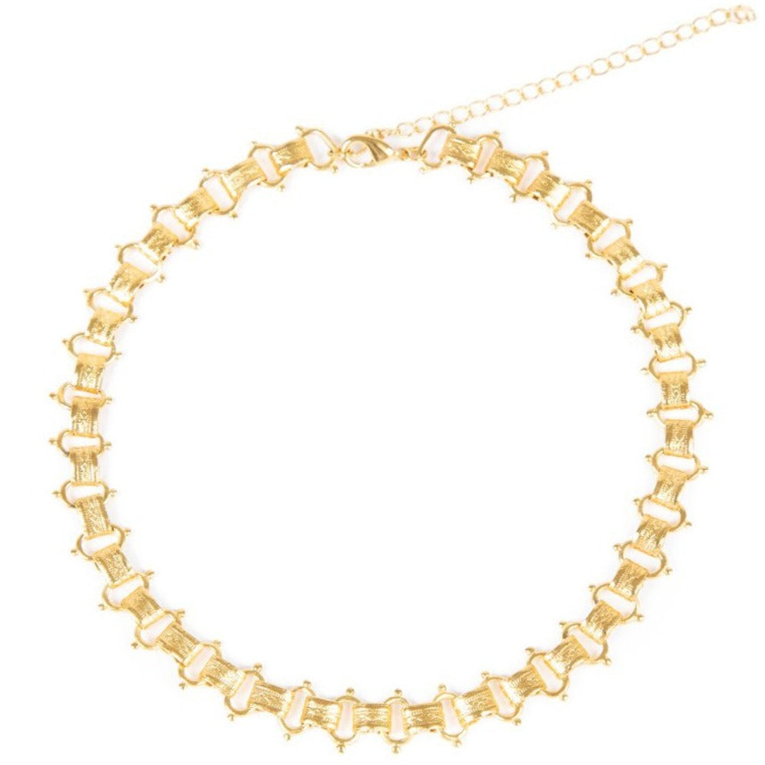 Womens The Gold Goddess Athena Choker Necklace The Gold Goddess