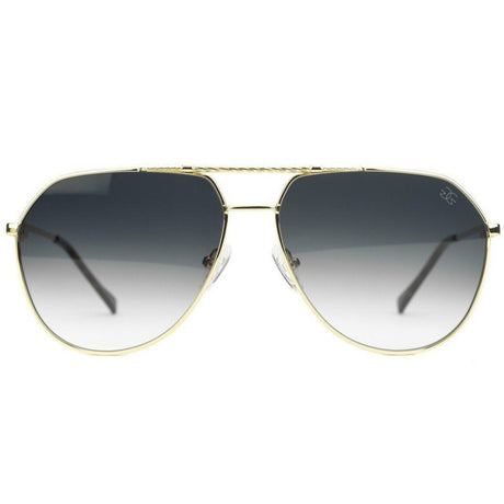 Escobar Designer Sunglasses The Gold Goddess Black Gradient