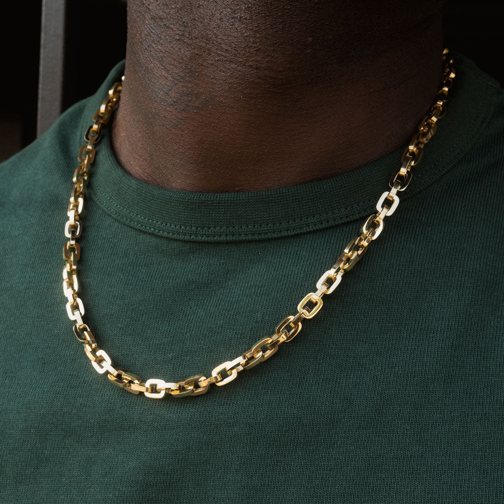 Gold Cable Rolo Link Chain | The Gold Gods
