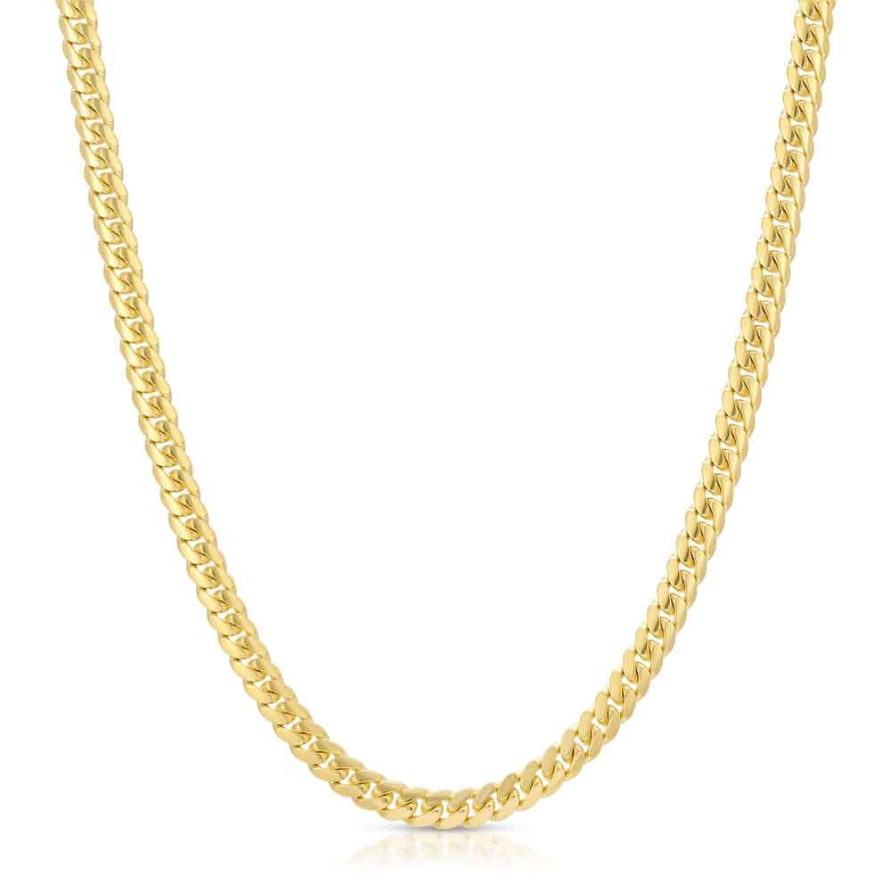 SOLID GOLD CUBAN LINK CHAIN The Gold Gods front