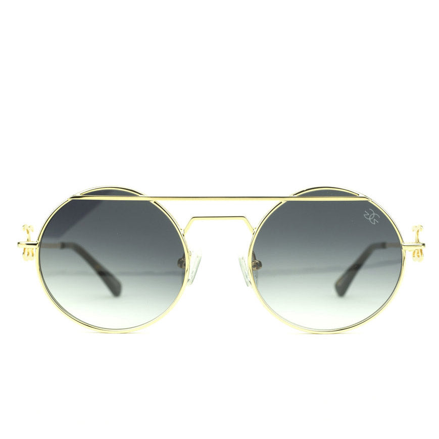 Luminaries Sunglasses The Gold Gods Black Gradient