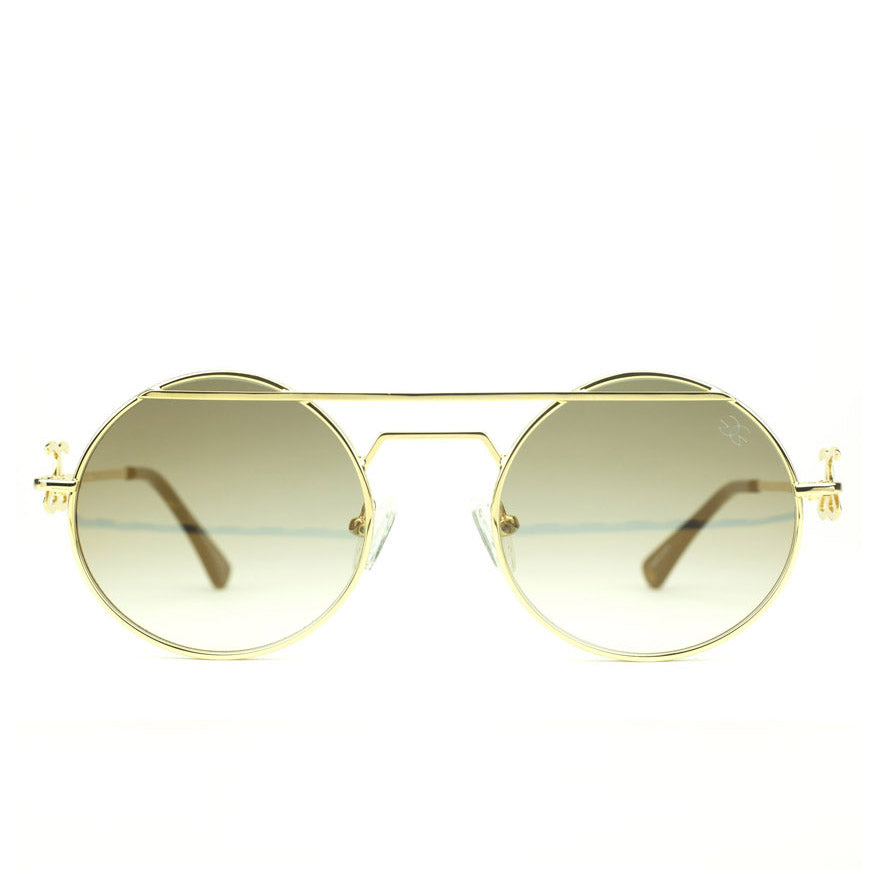 Luminaries Sunglasses The Gold Gods Brown Gradient