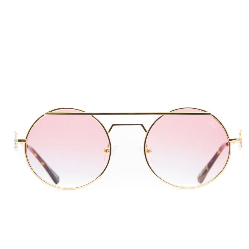 Luminaries Sunglasses The Gold Gods Red Gradient