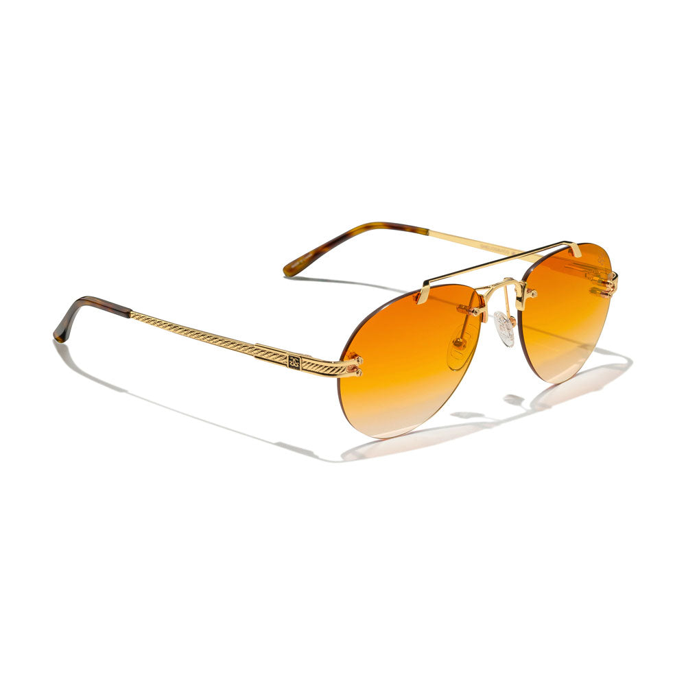 Helios Aviator Sunglasses The Gold Gods Right side