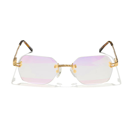 Crystal Helios Hex Sunglasses The Gold Gods