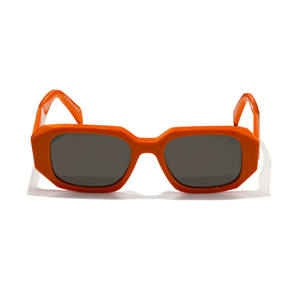 Artemis Sunglasses Glossy Orange The Gold Gods