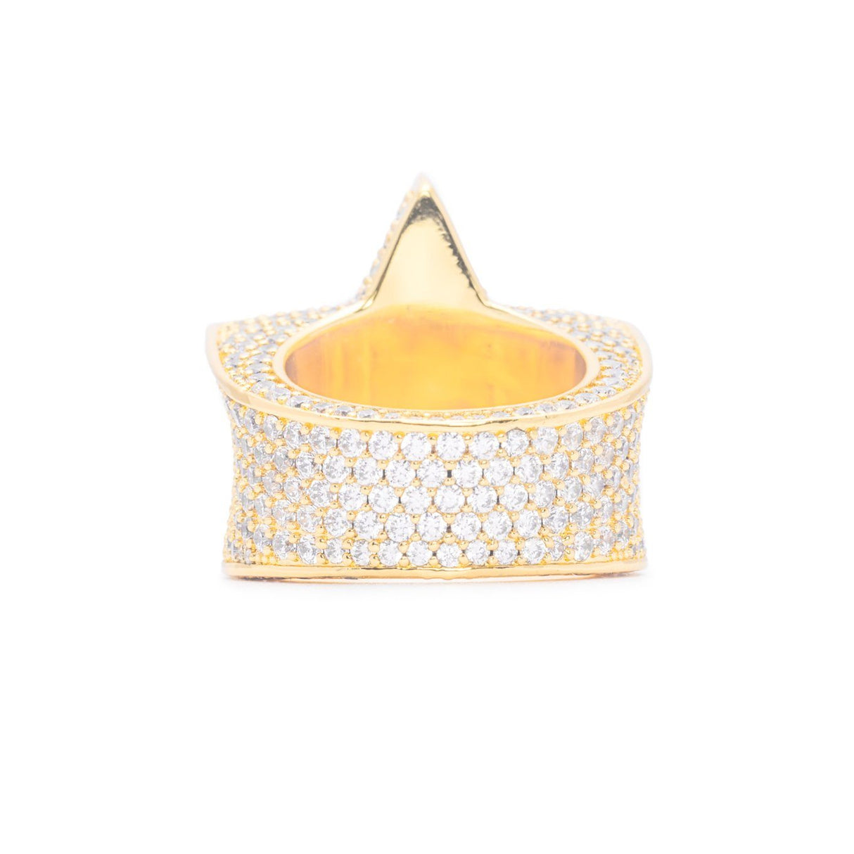 Diamond Star Ring The Gold Gods back view