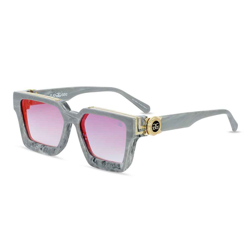 Virgil Grey Marble Sunglasses The Gold Gods 4