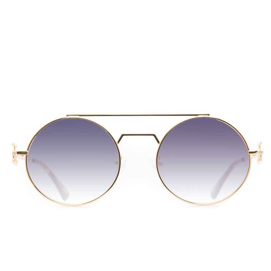 Visionaries Sunglasses The Gold Gods Blue Gradient