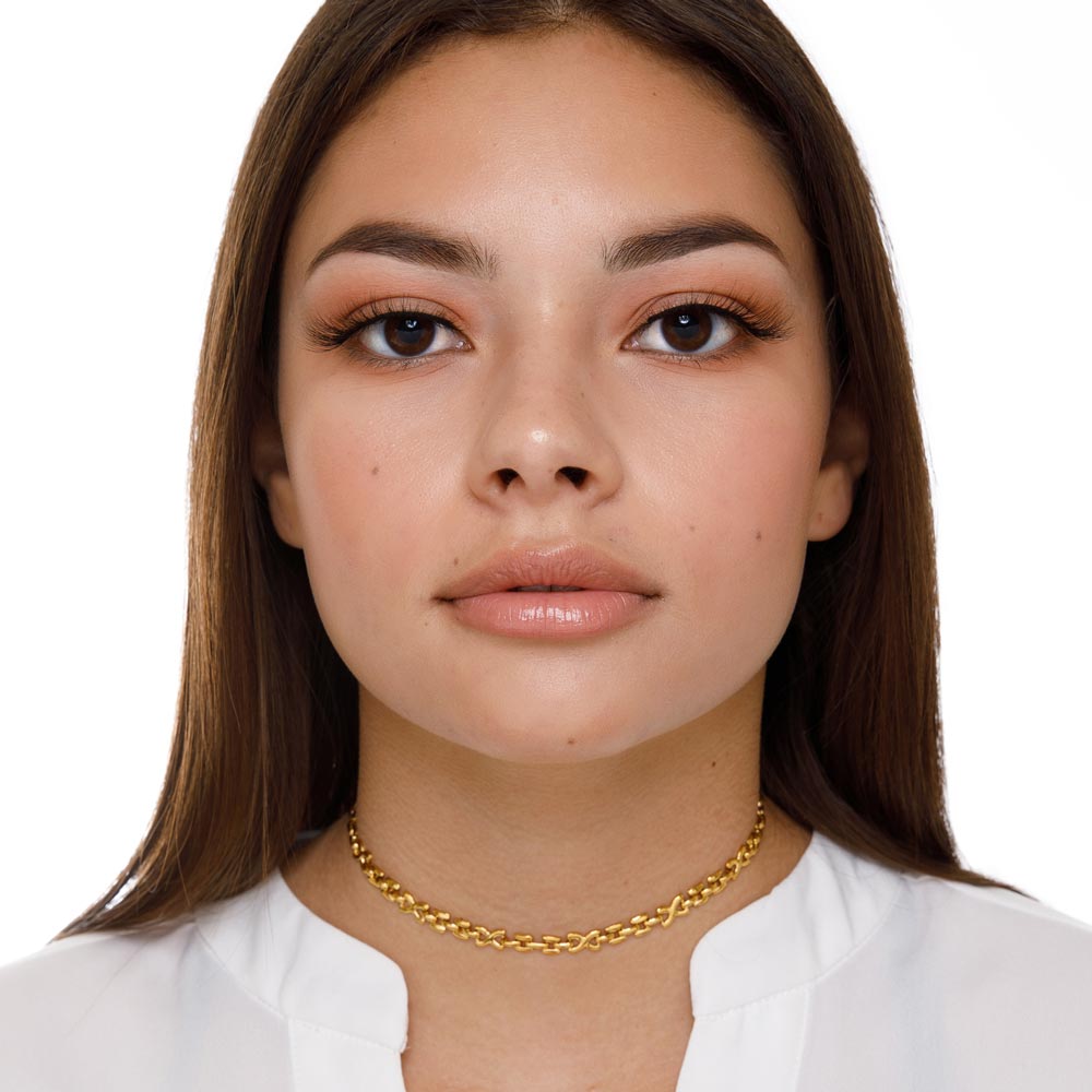 Womens Hera Choker Necklace The Gold Goddess 2