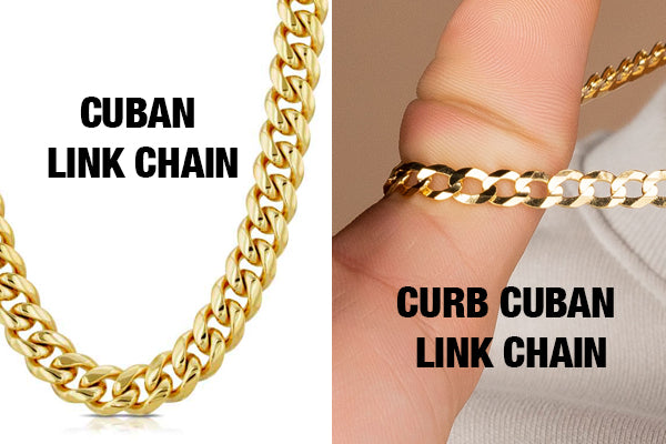 Is curb link the same as Cuban link? | The Gold Gods