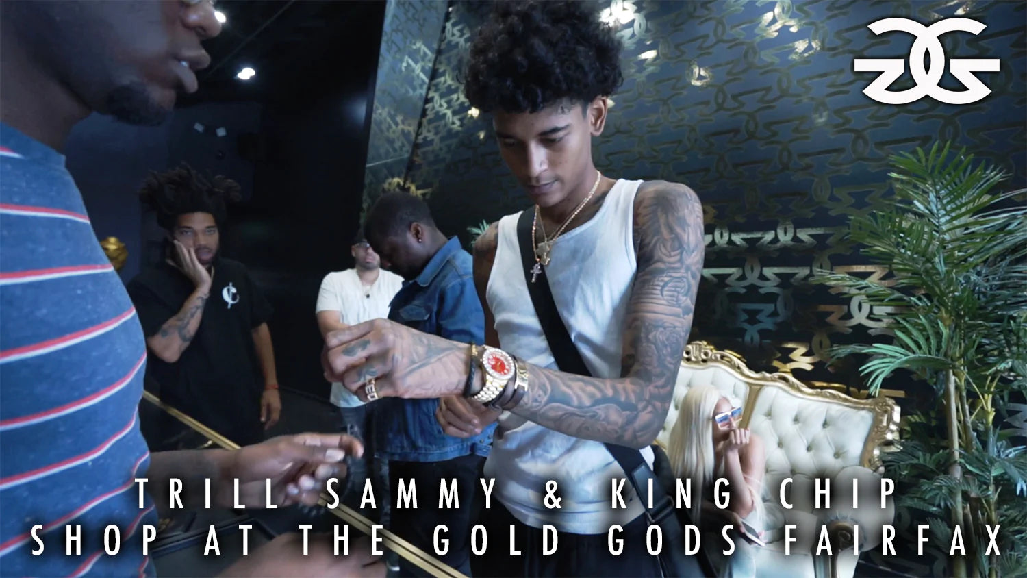 Trill Sammy and King Chip Shop at The Gold Gods Fairfax
