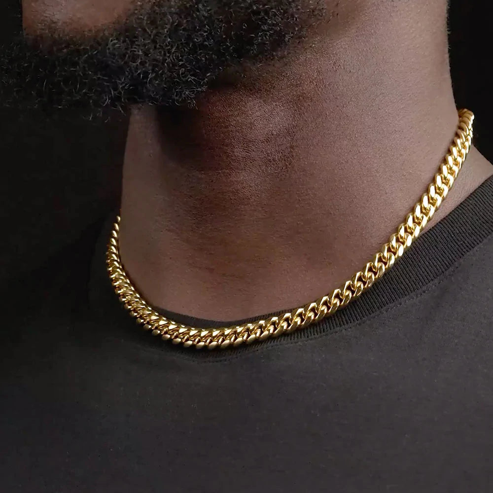 The gold gods® vermeil cuban link chain mens jewelry 